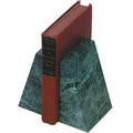 Green Marble Desk Accessories (Bookends)